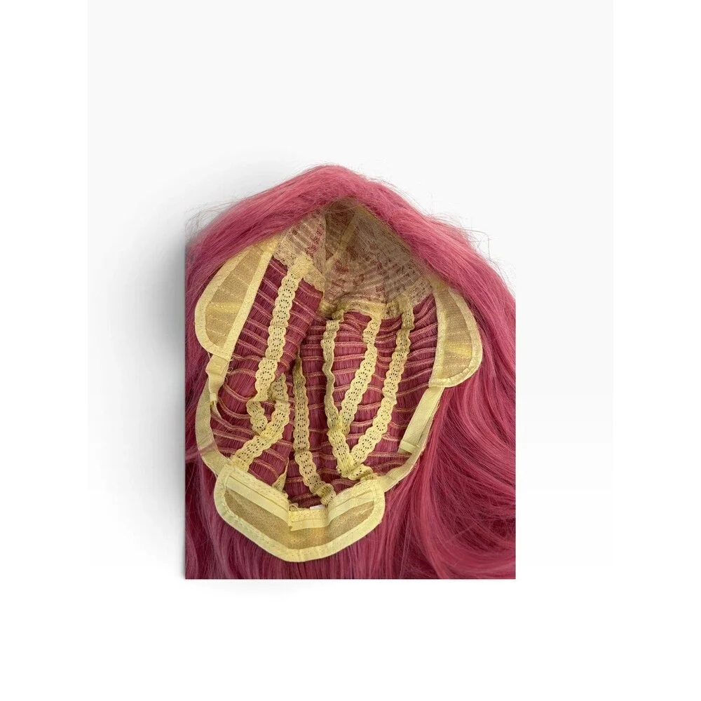 Women’s Pink Shoulder Length Wig